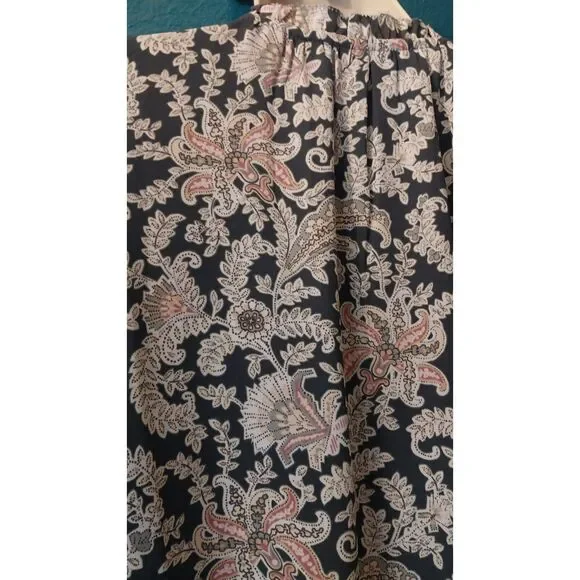 NWT Ann Taylor LOFT Paisley Dress XS Petite - Picture 12 of 12